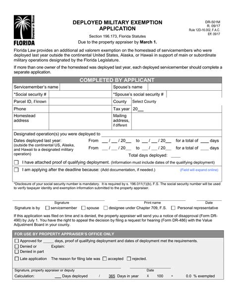 Form Dr 501m Fill Out Sign Online And Download Fillable Pdf Florida
