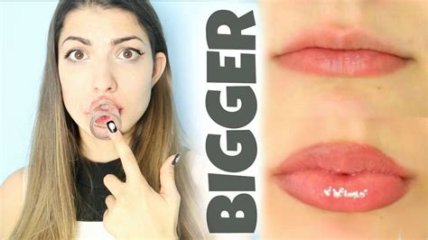 How To Make Your Lips Bigger In Minutes Diy Lip Plumper Lip Plumper Device Bigger Lips