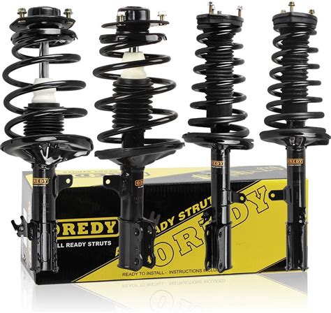 Front Rear Quick Complete Struts Coil Spring Assemblies For Camry