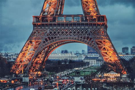 The Landmark Eiffel Tower In Paris Free Photo Rawpixel