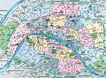 Distritos de París - Zonas, Barrios de París - Descubri París