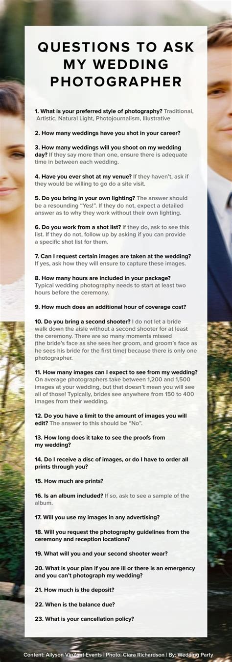 Wedding Planning Tips Questions To Ask My Wedding Photographer Deer