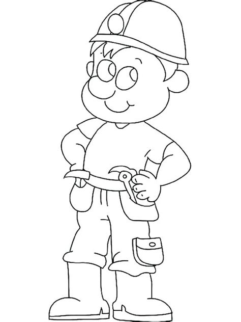 Workers Coloring Pages At Getdrawings Free Download