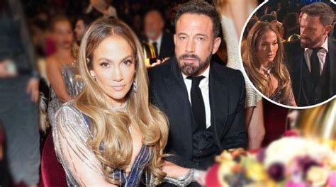 Jennifer Lopez Ben Affleck Seen Bickering During Grammys Fans