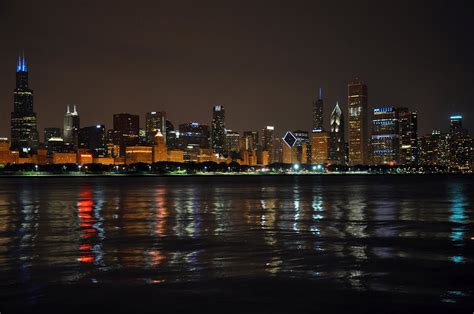 🔥 Download Panoramio Photo Of Chicago Skyline At Night By Snichols60