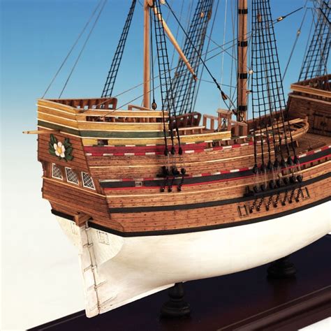 Model Shipways Mayflower Pilgrims Pride 1620 Wood And Metal Kit 176