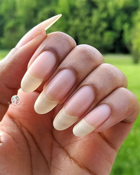 Long Natural Nails 💅 On Instagram These Are The Stunningly Gorgeous