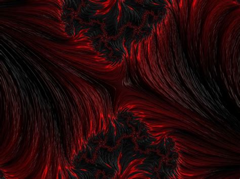 Wallpaper Red Dark Threads Abstract Art Desktop Wallpaper Hd Image