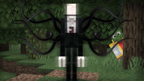 ¡escondite De Slenderman En Minecraft Las Escondidas TerrorÍficas