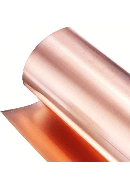 999 Pure Copper Sheet Foil 005mm 47 Swg Thick 102mm X 1000mm Long