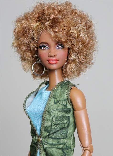 Tawny Marron Ooak Rare Hybrid Barbie Basic No 08 Red Collection