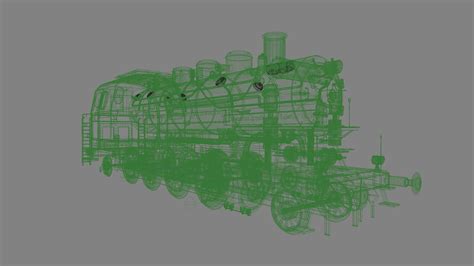 3d Br86 Steam Locomotive Animation Turbosquid 1161825