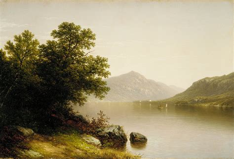 John William Casilear 1857 Lake George Fine Art Print Artprinta