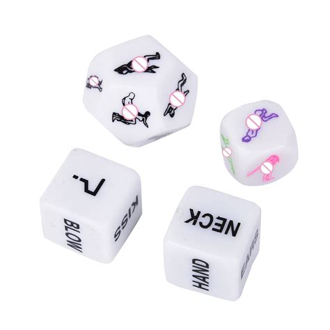1pc Erotic Dice Romance Love Humour Adult Games Glow In The Dark Party