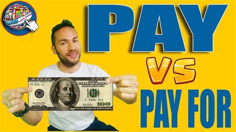 🔵 Pay Vs Pay For En InglÉs Qué Significa Pay En InglÉs Youtube