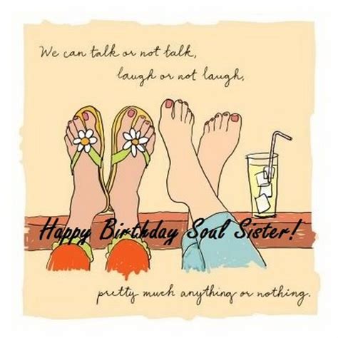 Happy Birthday Soul Sister Wishes And Quotes Wishesgreeting Chúc Mừng