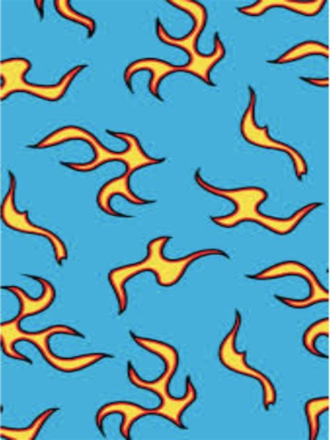 Tyler The Creator Flame Pattern Sticker For Sale By Madisonhanfland