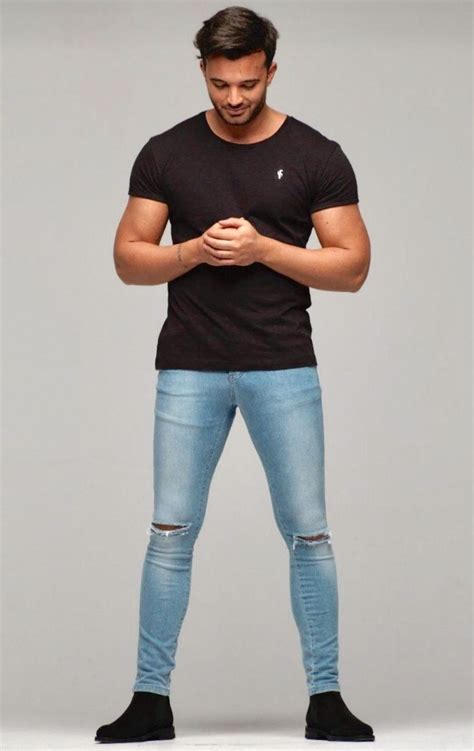 Cool Ripped Skinny Jeans Ideas For Men You Should Try Fashionetmag