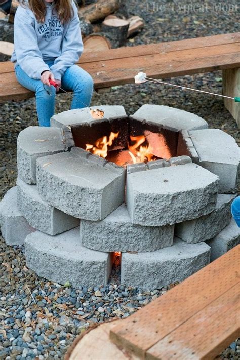 How To Build A Fire Pit Fire Builders Villa