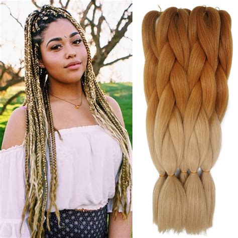 Ombre Xpression Kanekalon Braiding Hair Colors Expression Braiding Hair