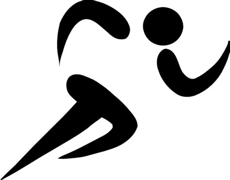 Olympic Sports Athletics Pictogram Clip Art At Vector Clip