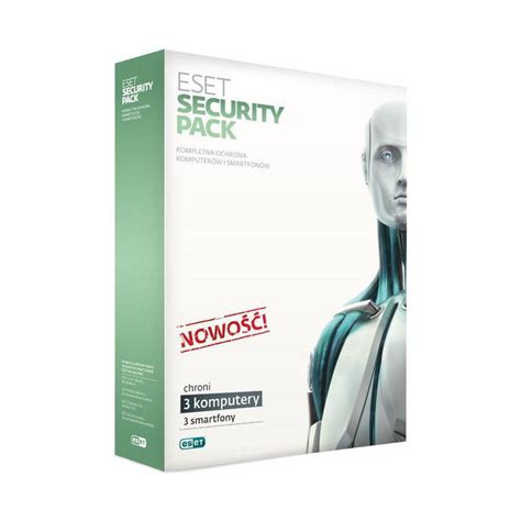 Eset Security Pack Licencja Na 1 Rok 3 Komputery I 3 Smartfony