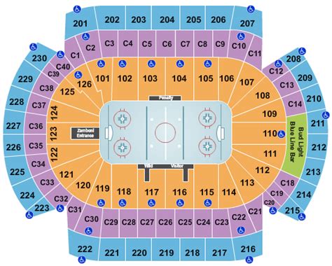 Xcel Energy Center Seating Chart And Maps Minneapolis