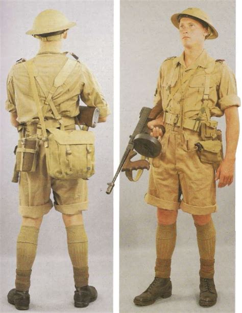 British Soldier North Africa Ww2 British Uniforms British Soldier