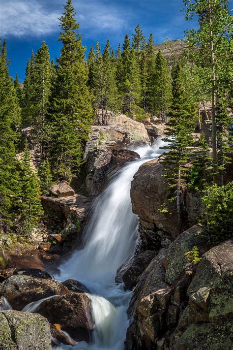 Alberta Falls By Scott Smith Photography Waterfall Rocky Mountain