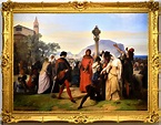 Francesco Hayez. I vespri siciliani (1846) - Galleria Nazionale d'Arte ...