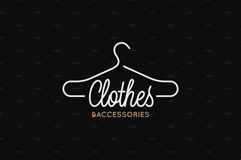 Clothes And Accessories Logo Decorative Illustrations Creative Market