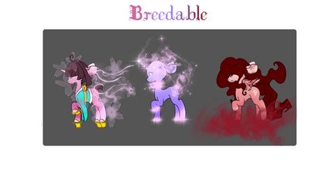 breedable set 1 currently closed by rainseed on deviantart
