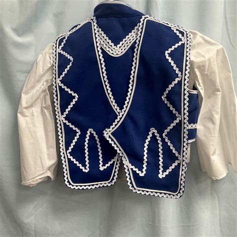 Greek Costume Tsolias Boy Blue Costume — Blessed Celebration