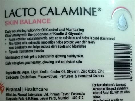Lacto Calamine Skin Balance Daily Nourishing Lotion Review Price