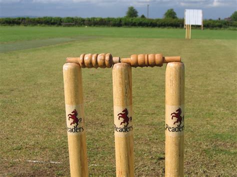 Free Photo Cricket Stumps Bails Pitch Free Image On Pixabay 753940