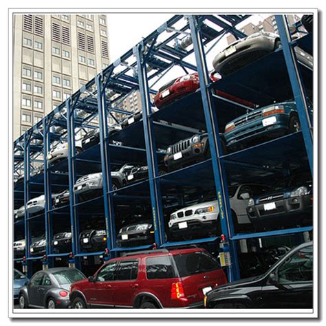 3 Level Parking Lift Stacker Parking System