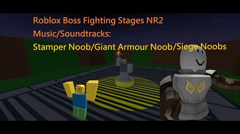 Stamper Noob Giant Armour Noob Siege Noobs Roblox Boss Fighting