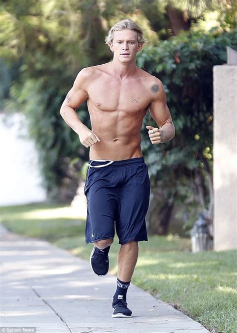 Cody Simpson Shows Off Buff Bod On Run In Beverly Hills Daily Mail Online