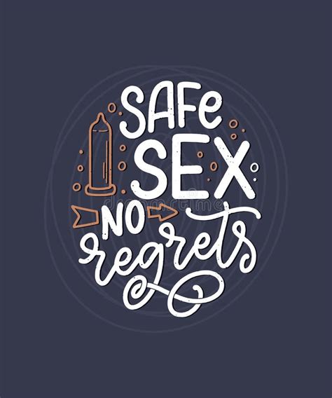 Safe Sex Slogan Great Design For Any Purposes Lettering For World Aids Day Design Funny Print