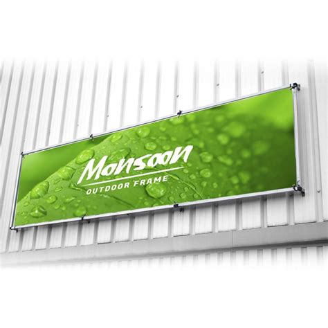 Banner And Frame Wall Mount Full Colour Banners On 440gms Pvc Ecolour Print