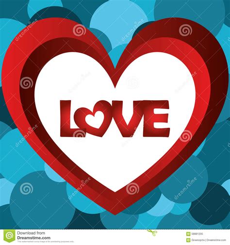 Illustration Vector Graphic Hearts Love And Romantic Stock Vector
