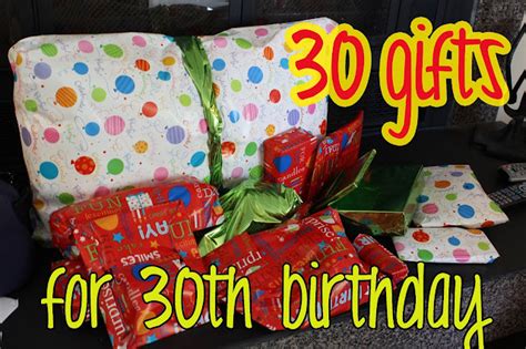 Searching for 30th birthday gift ideas is not easy at all. love, elizabethany: gift idea: 30 gifts for 30th birthday