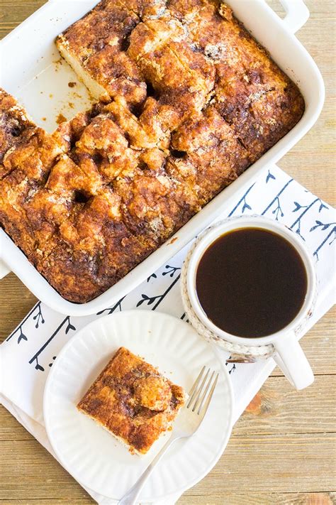Raise oven temp to 450 degrees, lightly flour a work board and place in refrigerator sift flour, baking soda, cream of tartar, salt and sugar into large. Dad's Brown Sugar & Cinnamon Coffee Cake • Bread Booze Bacon