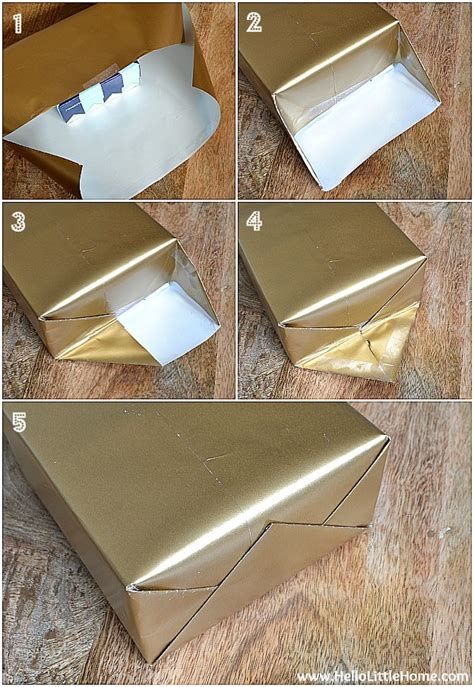 > found the perfect present, but don't have a gift bag or gift box handy? Present Wrapping Tips (Plus, 3 Easy Gift Wrap Ideas) | Hello Little Home