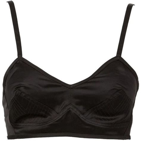 Faith Connexion Bra Top 262 Liked On Polyvore Featuring Tops Black