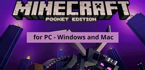 Minecraft Pe For Pc Windows 10 8 7 And Mac Free Download