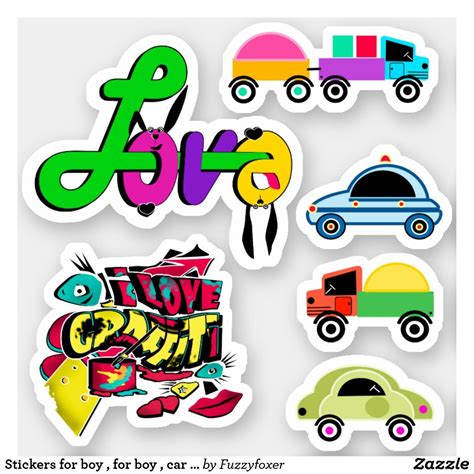 Stickers For Boy For Boy Car Love Custom Stickers