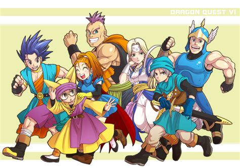 Barbara Mireyu Hero Terry Hassan And 2 More Dragon Quest And 1 More Drawn By K Haruka