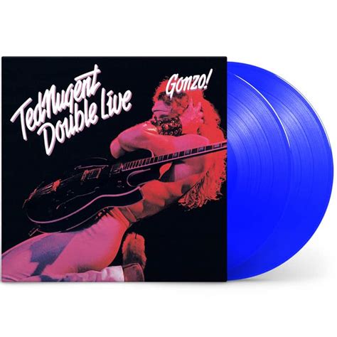 Ted Nugent — Double Live Gonzo Ltd Ed 180g Blue Vinyl 2 Lp Deaf