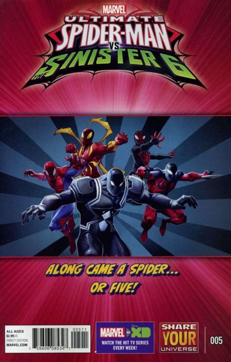 Marvel Universe Ultimate Spider Man Vs The Sinister Six Vf Nm Marvel All Comic Books